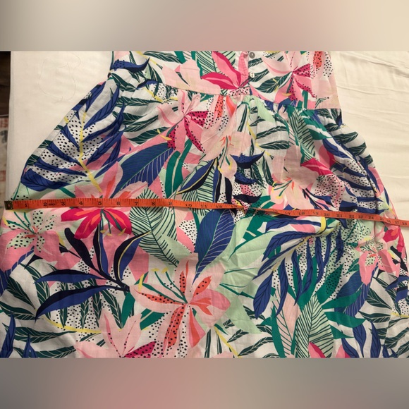 NWT Ann Taylor Loft Tropical Strap Dress - Picture 9 of 9